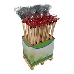 floraworld Laubbesen, Grubber,Rechen u. DoppelhackeDisplay FW