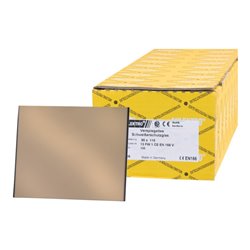 Schweißerschutzglas DIN 10 (51 x 108 mm) verspiegelt