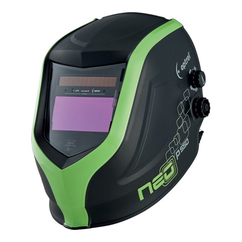 OPTREL Schweißerhelm neo p550 green schwarz/grün