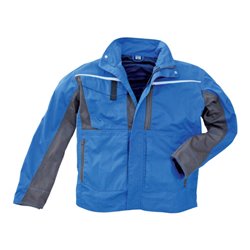 Excess Arbeitsjacke Champ, Gr. M, blau/grau
