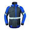 HAVEP Langjacke, 50285 Gr. 62, kohlengrau/blau