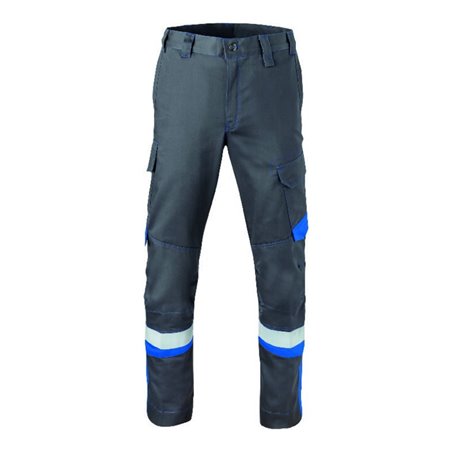 HAVEP Bundhose, 80340 Gr. 52, kohlengrau/blau