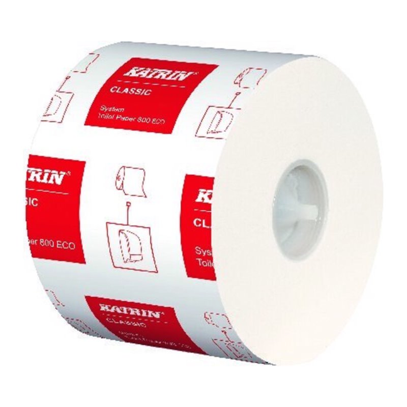 Katrin Classic Toilet ECO 2-lagig Tissue, weiß