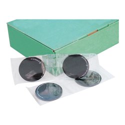 Schweißerschutz- Brillenglas, verspiegelt DIN 11, 50mm