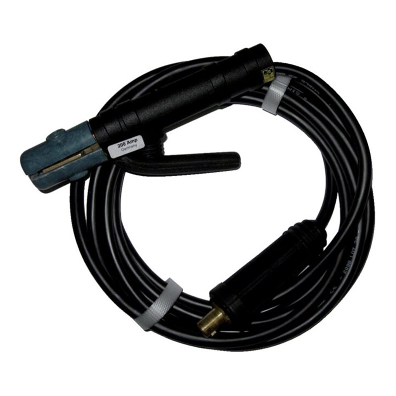 Schweißkabel-Set mit E-Halter 5 m 200 A (10-25 qmm) Gummi