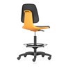 bimos Arbeitsstuhl Labsit 4, PU orange Sitzhöhe 560-810 mm