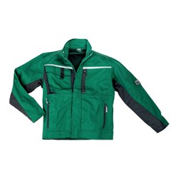 Excess Arbeitsjacke Champ, Gr. L, grun/grau