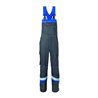 HAVEP Latzhose, 20288 Gr. 60, kohlengrau/blau