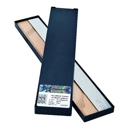 Metallfolien-Sortiment 25mm P0,01-1,00mm H+S