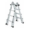 MUNK Aluminium-Teleskopleiter vierteilig