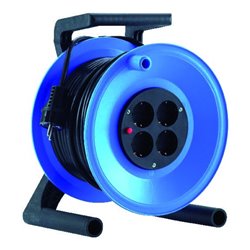 HEDI Kabeltrommel Kunststoff H05VV3Gx1,5 25m