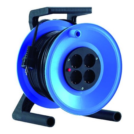 HEDI Kabeltrommel Kunststoff H05VV3Gx1,5 25m