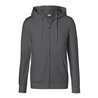 Kübler Shirts Kapuzen-Sweatjacke anthrazit