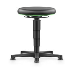 bimos Drehhocker Kunstledersitz Sitzhöhe 450 - 650 mm mit Gleiter