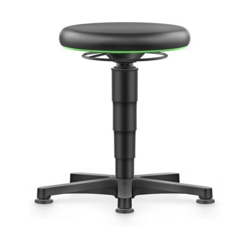 bimos Drehhocker Kunstledersitz Sitzhöhe 450 - 650 mm mit Gleiter