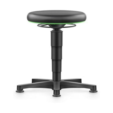 bimos Drehhocker Kunstledersitz Sitzhöhe 450 - 650 mm mit Gleiter