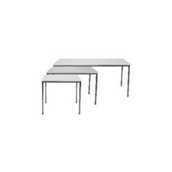Tisch 800x800 mm lichtgrau/lichtgrau