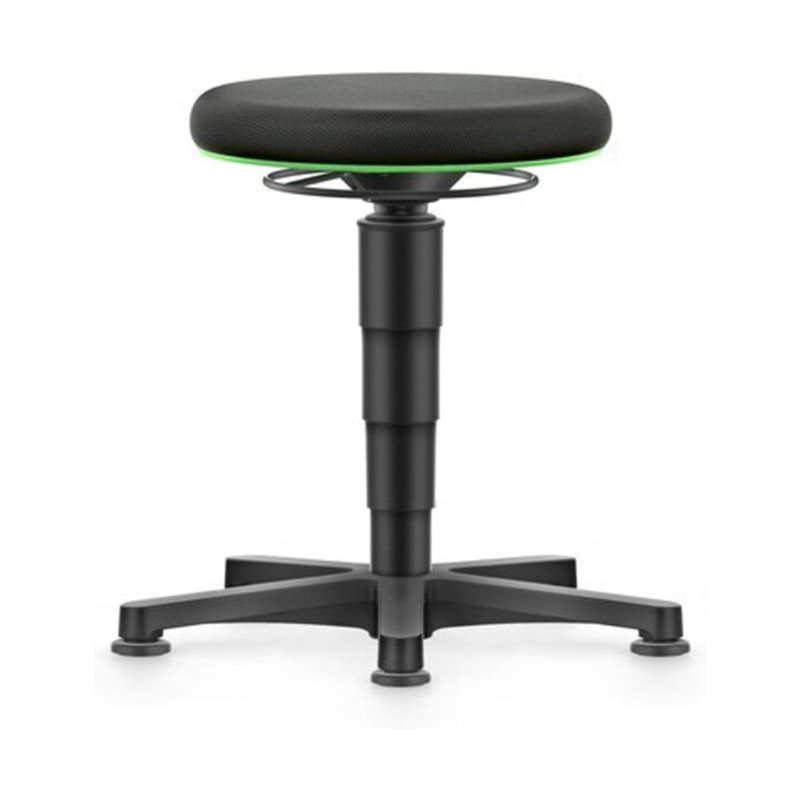 bimos Drehhocker Stoffsitz Sitzhöhe 450 - 650 mm mit Gleiter