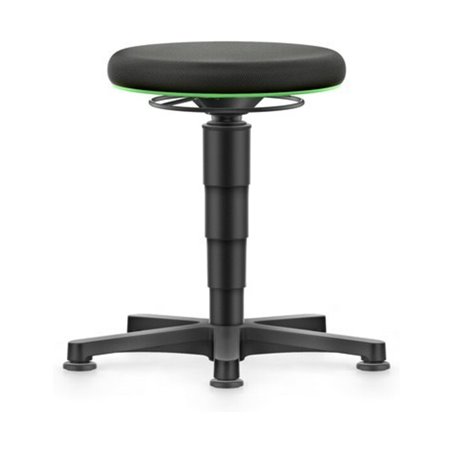 bimos Drehhocker Stoffsitz Sitzhöhe 450 - 650 mm mit Gleiter