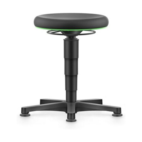 bimos Drehhocker Integralschaum Sitzhöhe 450 - 650 mm mit Gleiter