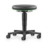 bimos Drehhocker Kunstledersitz Sitzhöhe 450 - 650 mm mit Rollen