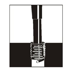V-COIL Gewindeeinsatz für Zündkerzengewinde M14x1,25-8,4mm