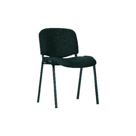 Besucher-Stuhl ISO schwarz/blau