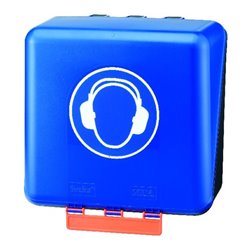 GEBRA Aufb.Box SECU Midi Standa rd, für Gehörschutz, blau
