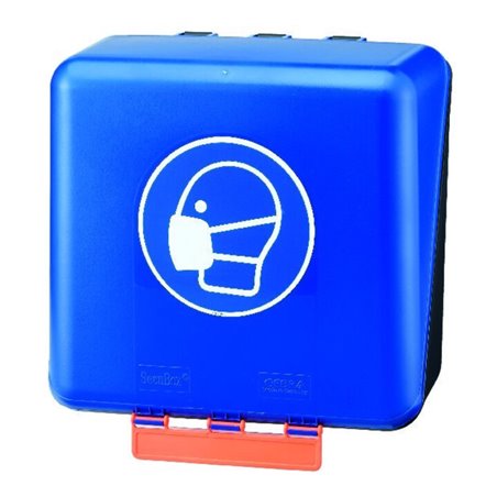 GEBRA Aufb.Box SECU MidiStandar d,f.leichten Atemsch.,bl.