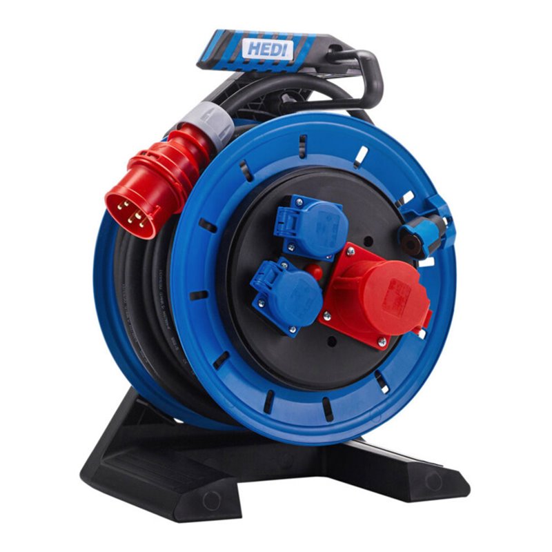 HEDI Kabeltr. Kunstst. H07RN-F 5G2,5 25m CEE