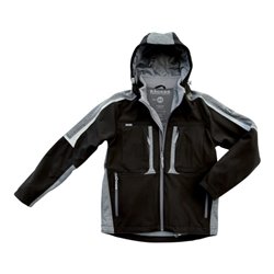 Excess Softshelljacke Proaktiv, Gr. XL, schwarz/grau