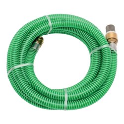 floraworld Schlauchgarnitur 7m,1' Messing-Armatur,grün