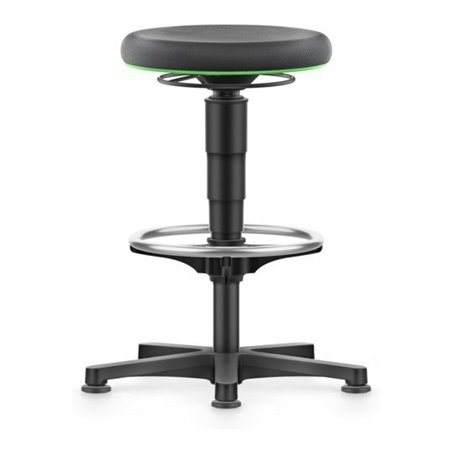 bimos Drehhocker Supertect Sitzhöhe 530 - 750 mm mit Gleiter und Fußring