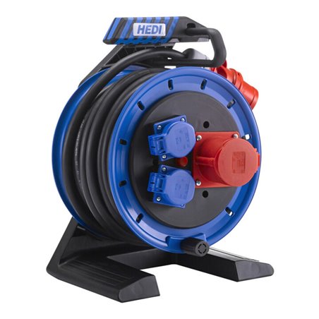 HEDI Kabeltr. Kunstst. H07RN-F 5G2,5 20m CEE