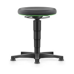 bimos Drehhocker Supertec Sitzhöhe 450 - 650 mm mit Gleiter