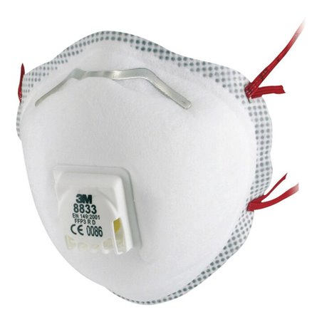 3M Atemschutzmaske 8833, FFP3 R D