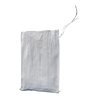 Sandsack PP-Gewebe weiß 400x600mm m. Bindeband