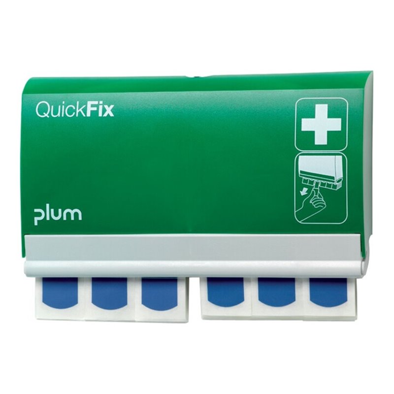 PLUM Pflasterspender QuickFix, incl.90 Str., blau