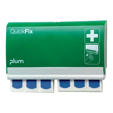 PLUM Pflasterspender QuickFix, incl.90 Str., blau
