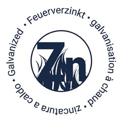 ALBA-KRAPF Schlauchwagen 3/4' Pro SL: 80m, feuerverzinkt