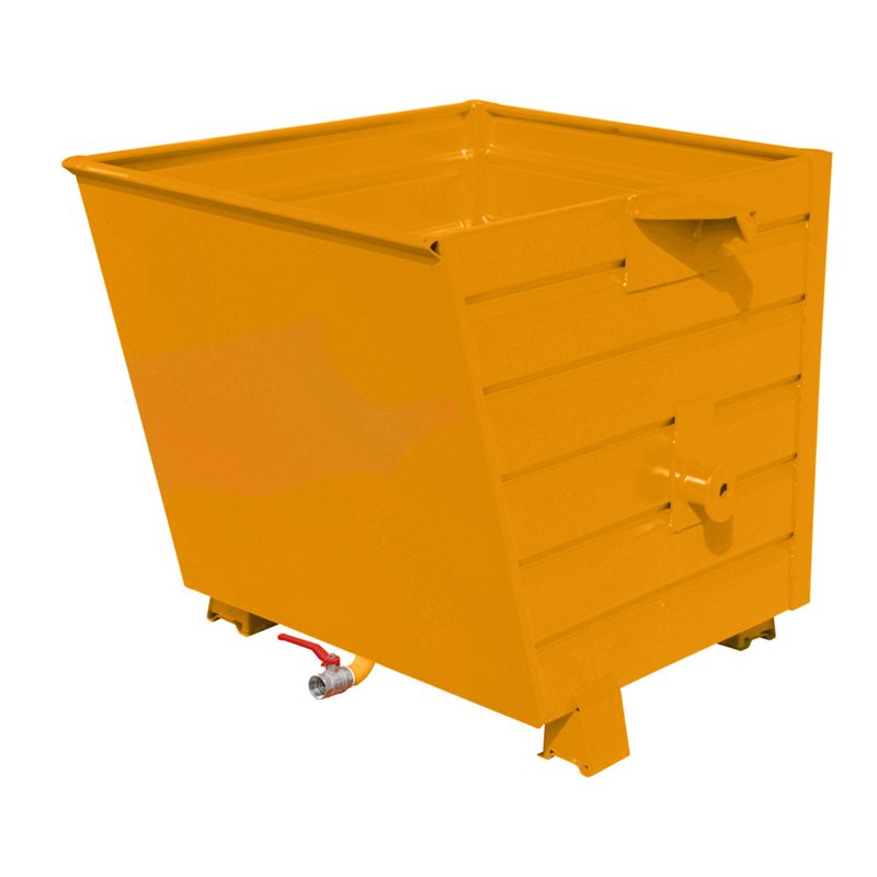 Bauer Südlohn Späne-Stapelkipper BSL55, lackiert