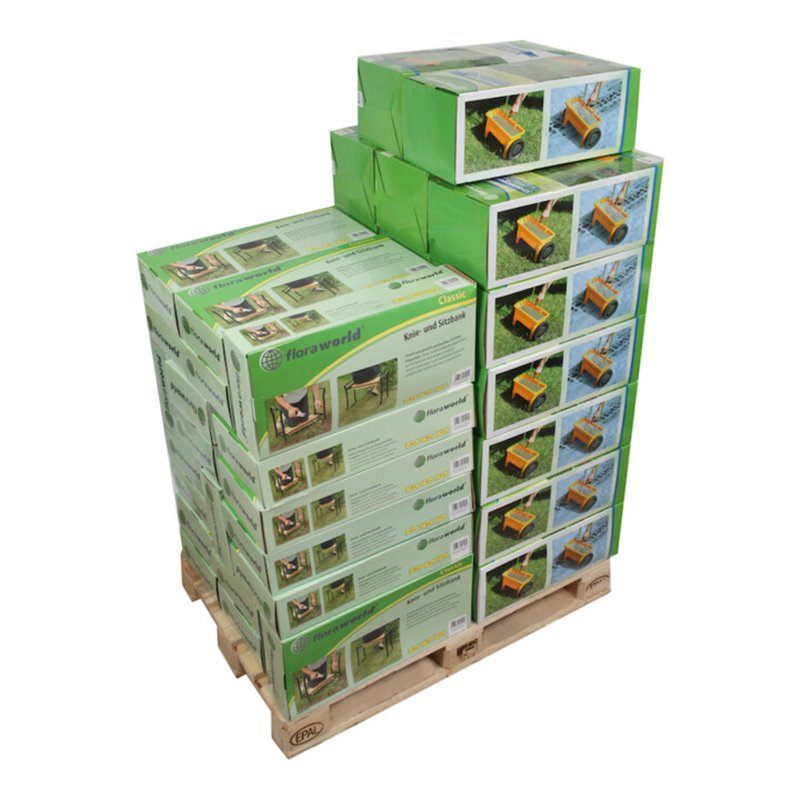 floraworld Knie-u. Sitzbank undStreu wagen Classic FWDisplay