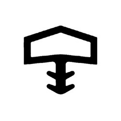 TRELLEBORG Zimmertür-Dichtung L3001,TSP-Flex schwarz