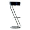Bistrohocker ZETA H830mm chrom/schwarz