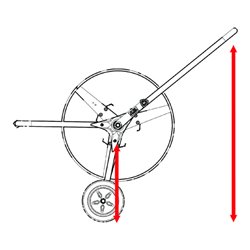 ALBA-KRAPF Schlauchwagen 3/4' Pro SL: 50m, feuerverzinkt