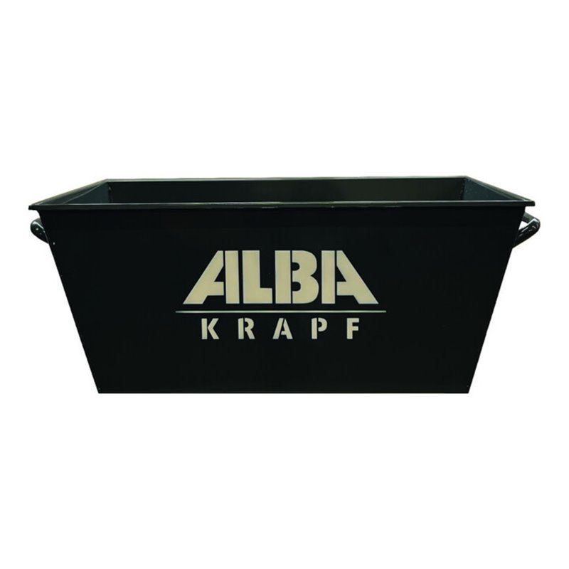 ALBA-KRAPF Pflastermulde 65 L Stahlblech pulverbesch.