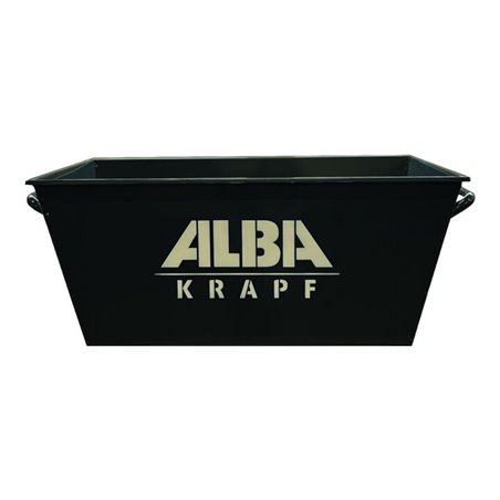 ALBA-KRAPF Pflastermulde 65 L Stahlblech pulverbesch.
