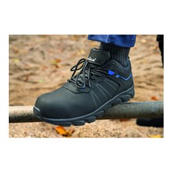 WICA Halbschuh VEZZO Schwarz, Blau, S3 SRC Gr. 39