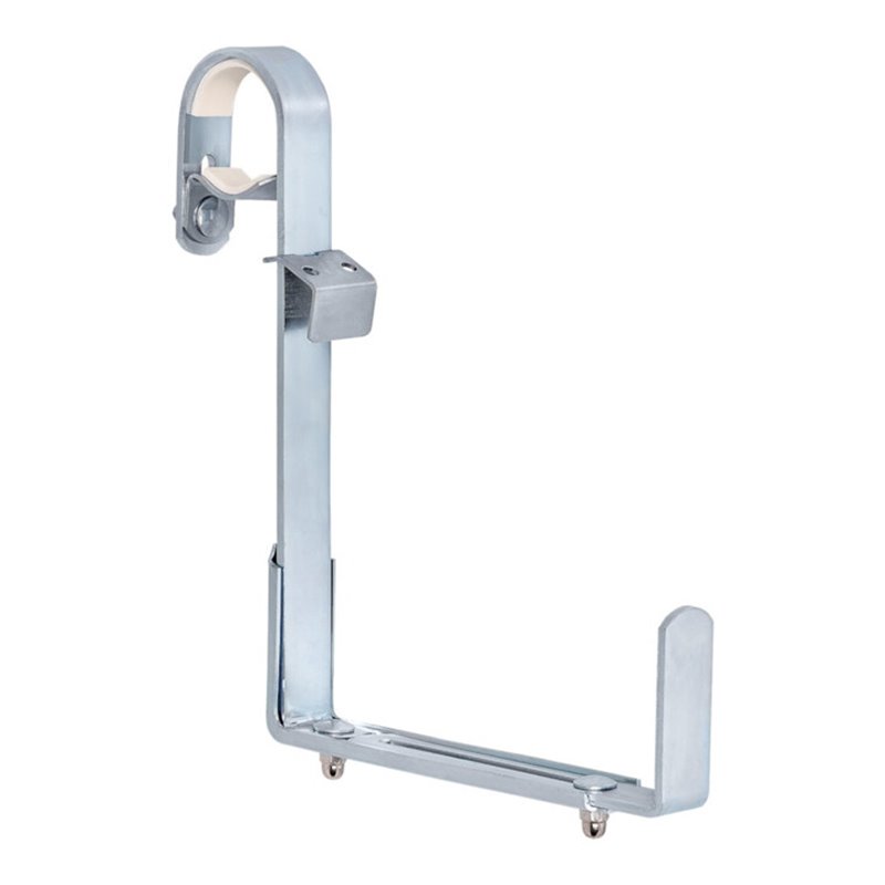 ALBA-KRAPF Balkonkastenhalter f.Rundgeländer,tief,verz.