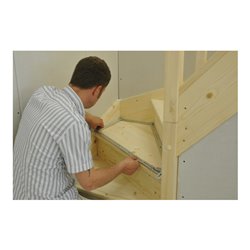 Hedue Treppen-Winkelschablone 48 Schienen T512